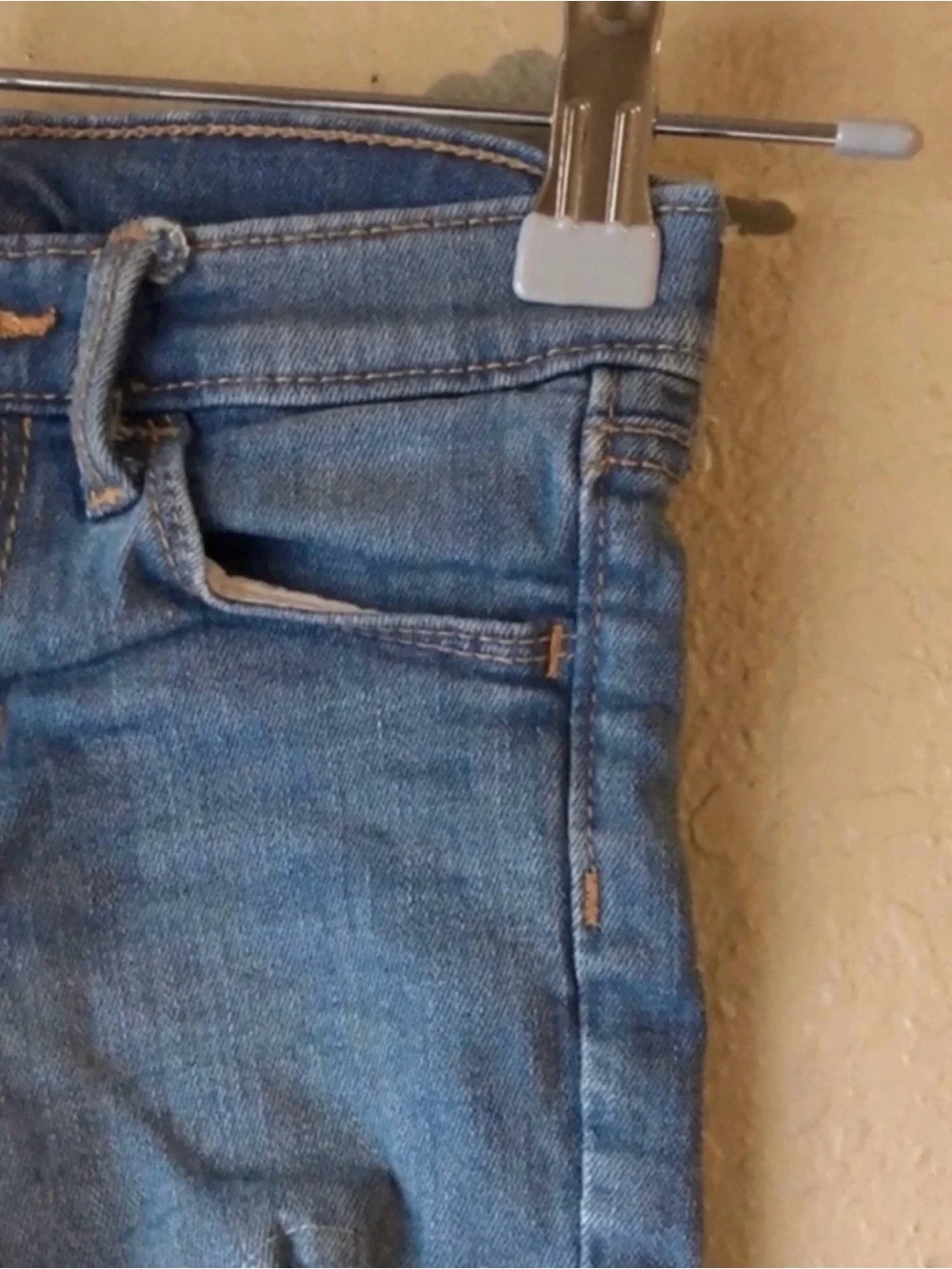 Old Navy Shorts Girls Denim Blue Jean Cutoff Casual Shorts Kids Size Toddler 4T
